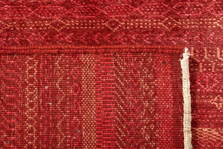 Maroon Gabbeh 3'  3" x 4'  9" - No. QA98273