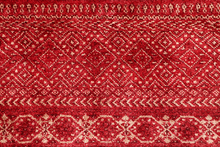 Maroon Gabbeh 3'  1" x 5'  1" - No. QA18296