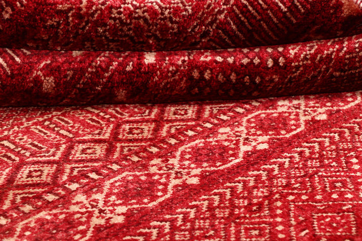 Maroon Gabbeh 3'  1" x 5'  1" - No. QA18296