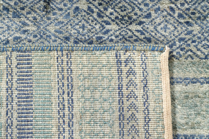 Cadet Blue Gabbeh 2' 11 x 4' 11 - No. 56473