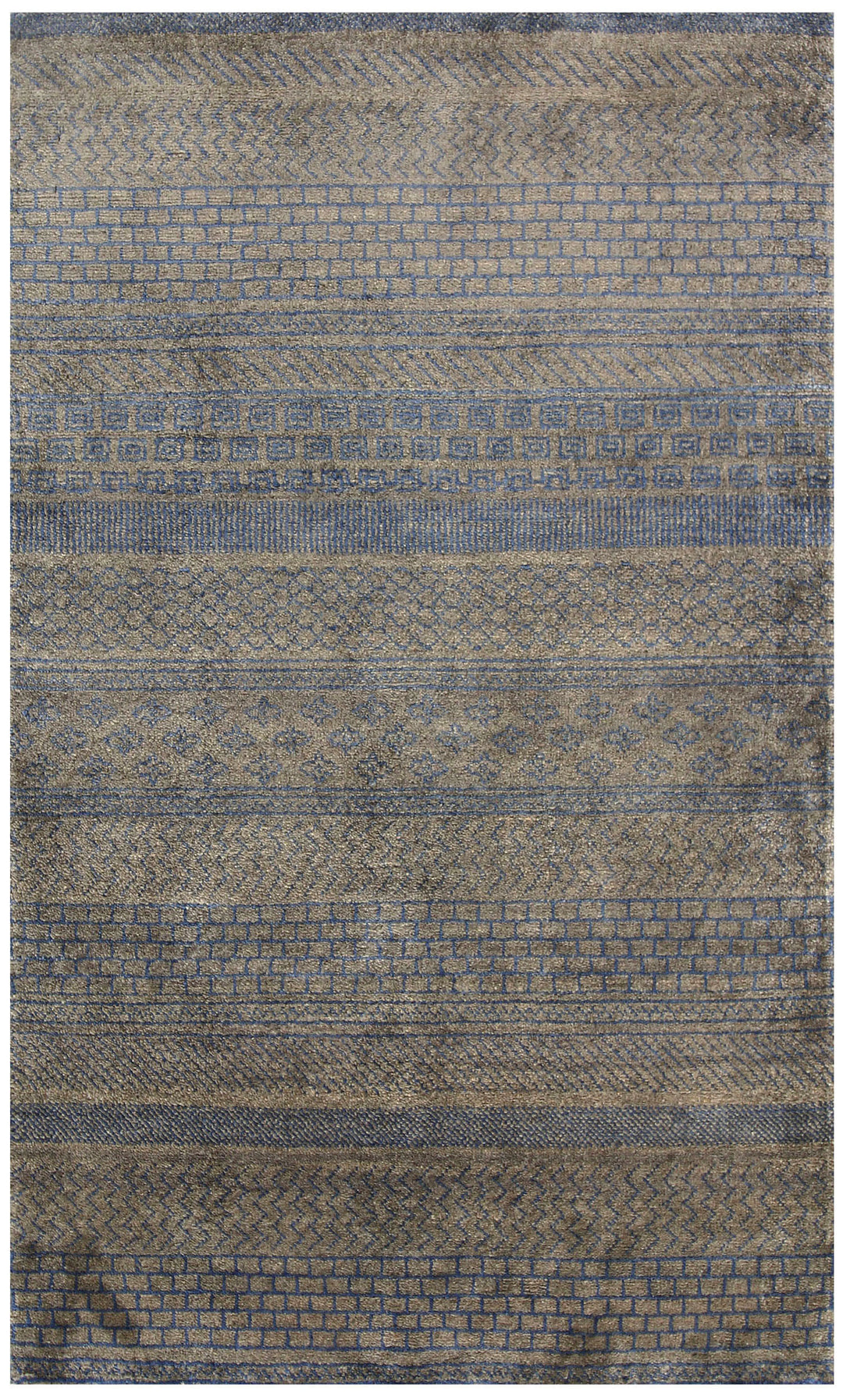 Grey Gabbeh 3' 1 x 5' 1 - No. 56475 - ALRUG Rug Store