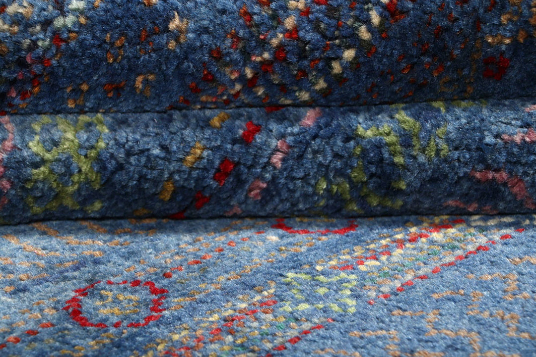 Medium Blue Gabbeh 2' 6 x 4' 5 - No. 56479
