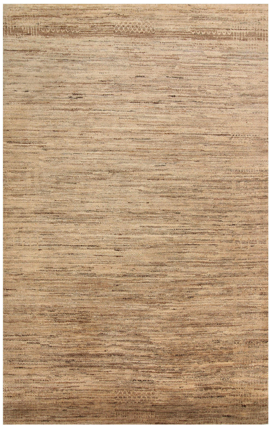 Tan Gabbeh 4' 1 x 6' 5 - No. 56485 - ALRUG Rug Store