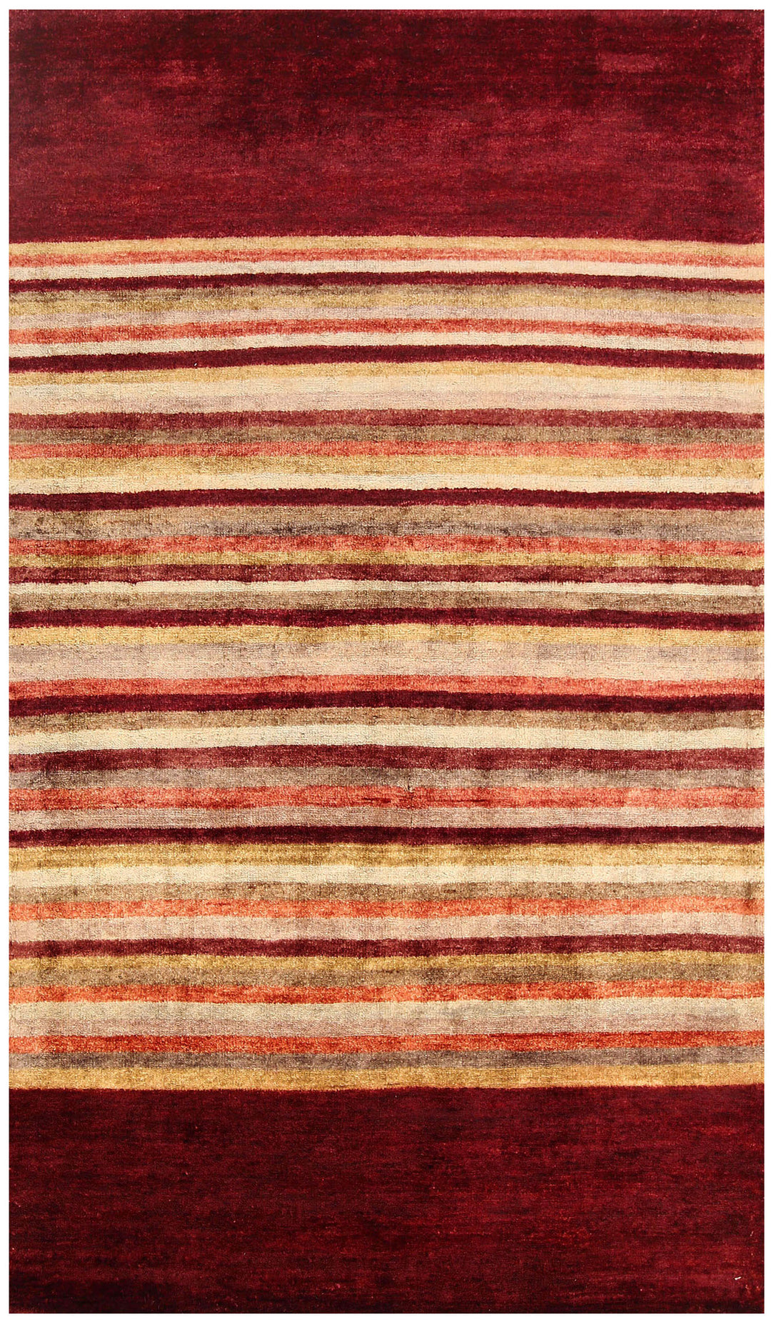 Multi Colored Gabbeh 3' 1 x 5' 1 - No. 56486 - ALRUG Rug Store
