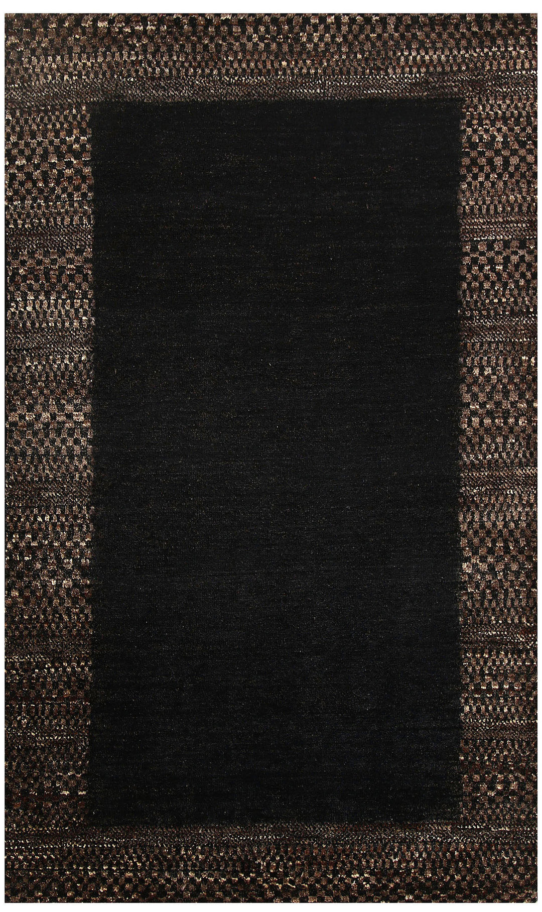 Black Gabbeh 3' x 5' - No. 56491 - ALRUG Rug Store