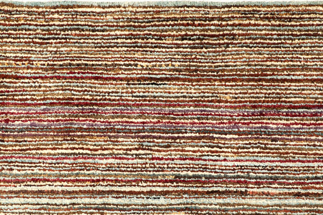 Multi Colored Gabbeh 4'  1" x 5'  10" - No. QA59407