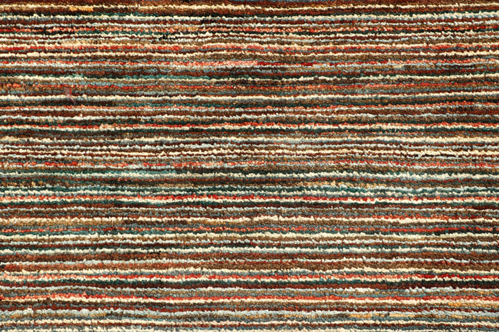 Multi Colored Gabbeh 4'  1" x 5'  10" - No. QA59407