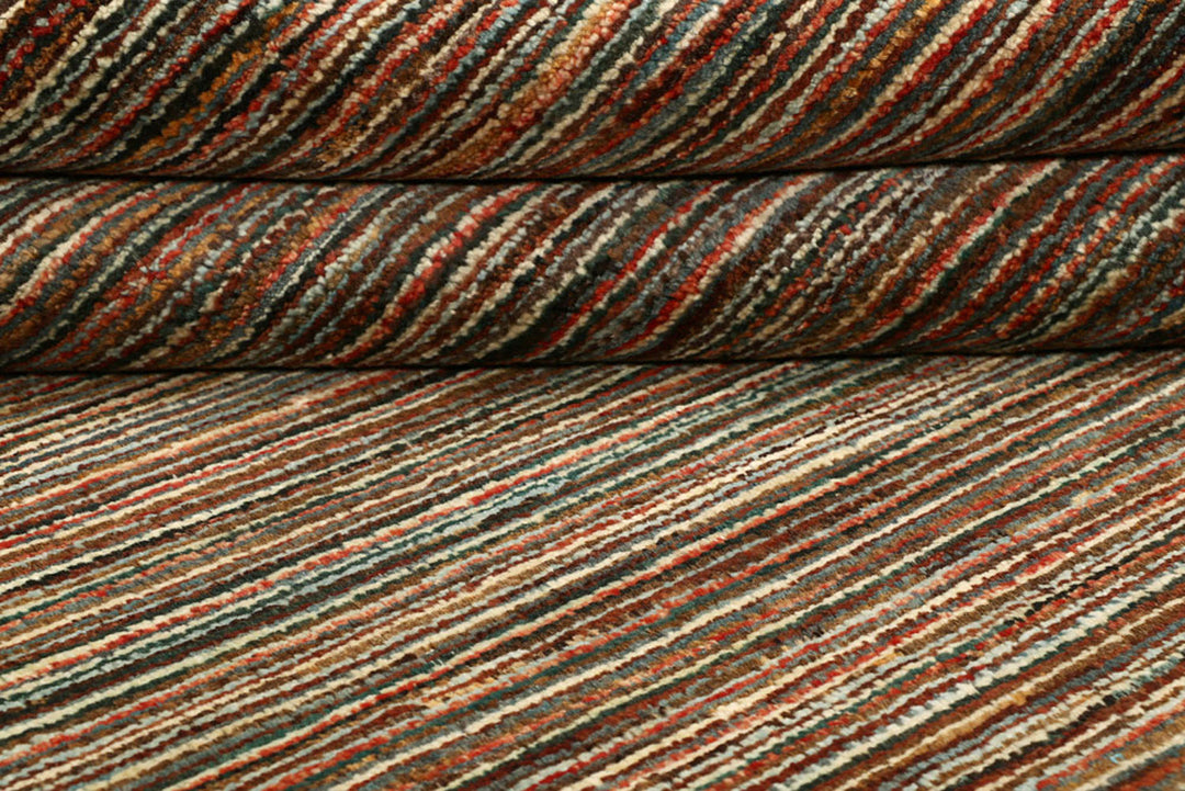 Multi Colored Gabbeh 4'  1" x 5'  10" - No. QA59407