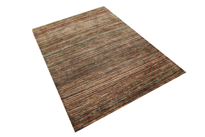 Multi Colored Gabbeh 4'  1" x 5'  10" - No. QA59407