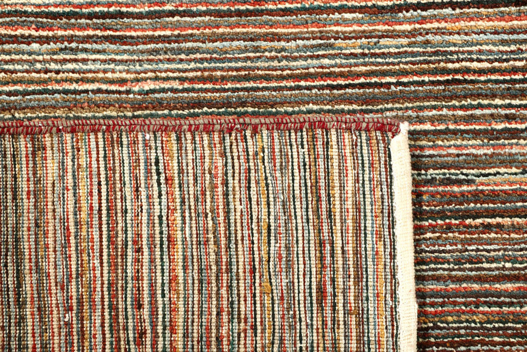 Multi Colored Gabbeh 4'  1" x 5'  10" - No. QA59407