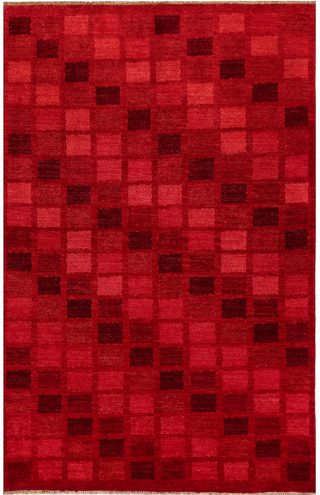 Dark Red Gabbeh 5' 6 x 8' 3 - No. 56509 - ALRUG Rug Store