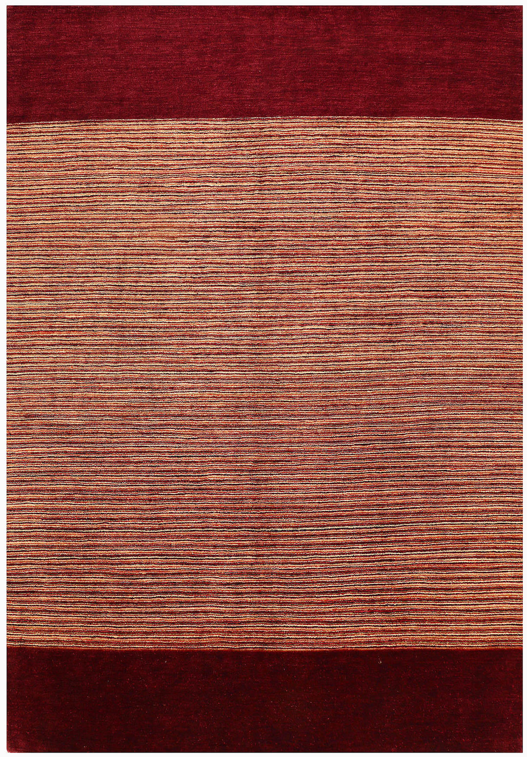 Multi Colored Gabbeh 6' 6 x 9' 5 - No. 56515 - ALRUG Rug Store