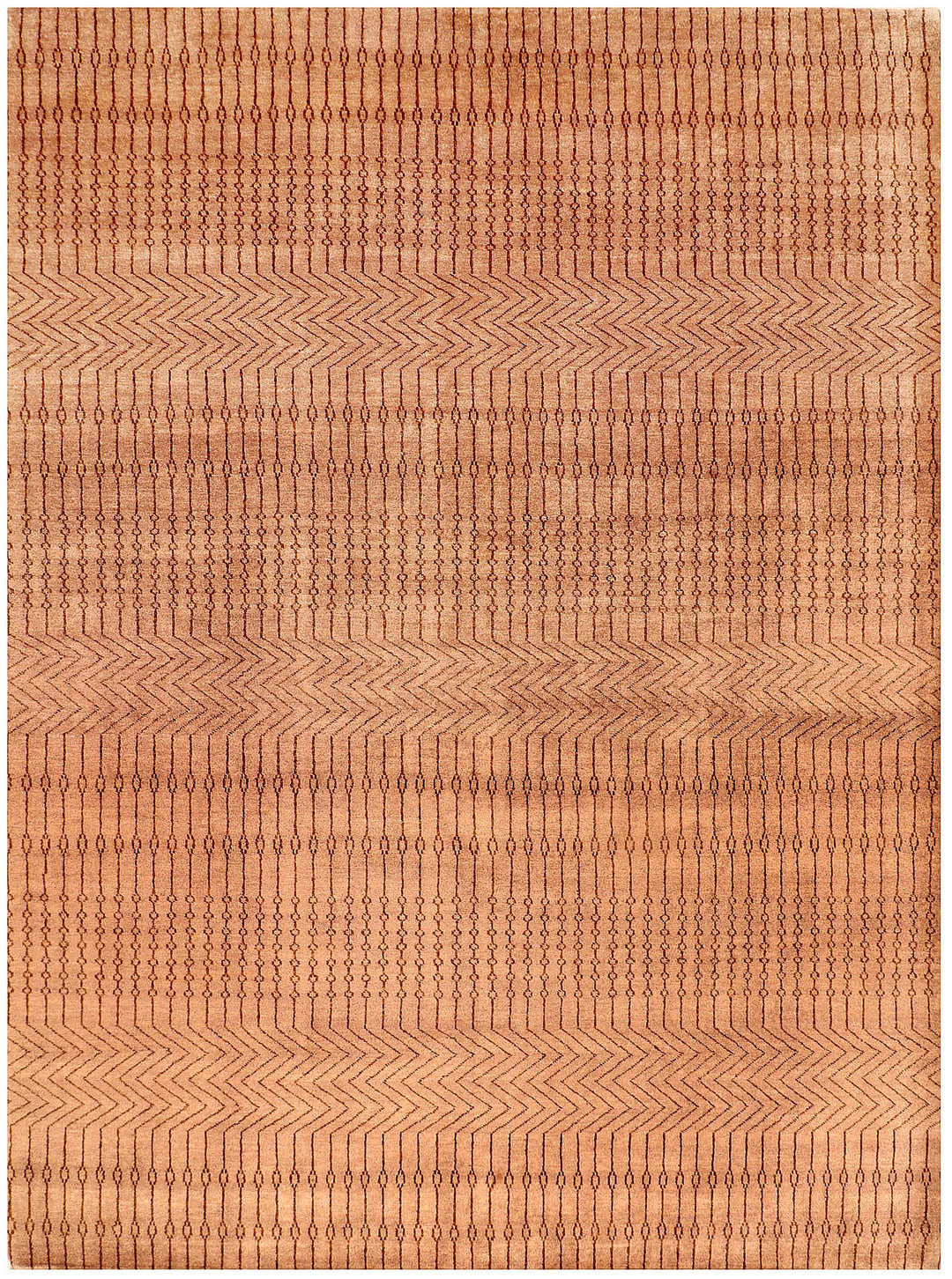 Sandy Brown Gabbeh 6' 8 x 9' 2 - No. 56525 - ALRUG Rug Store