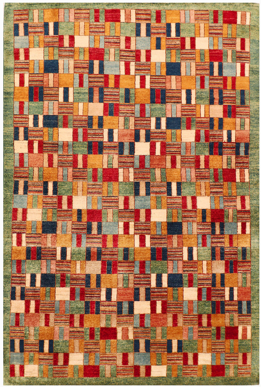 Multi Colored Gabbeh 5' 4 x 8' 2 - No. 56528 - ALRUG Rug Store