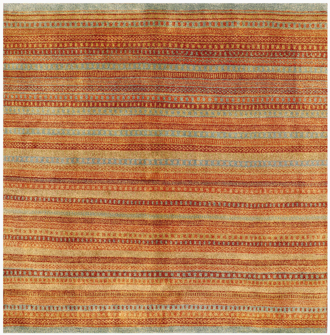 Multi Colored Gabbeh 6' 4 x 6' 4 - No. 56539 - ALRUG Rug Store
