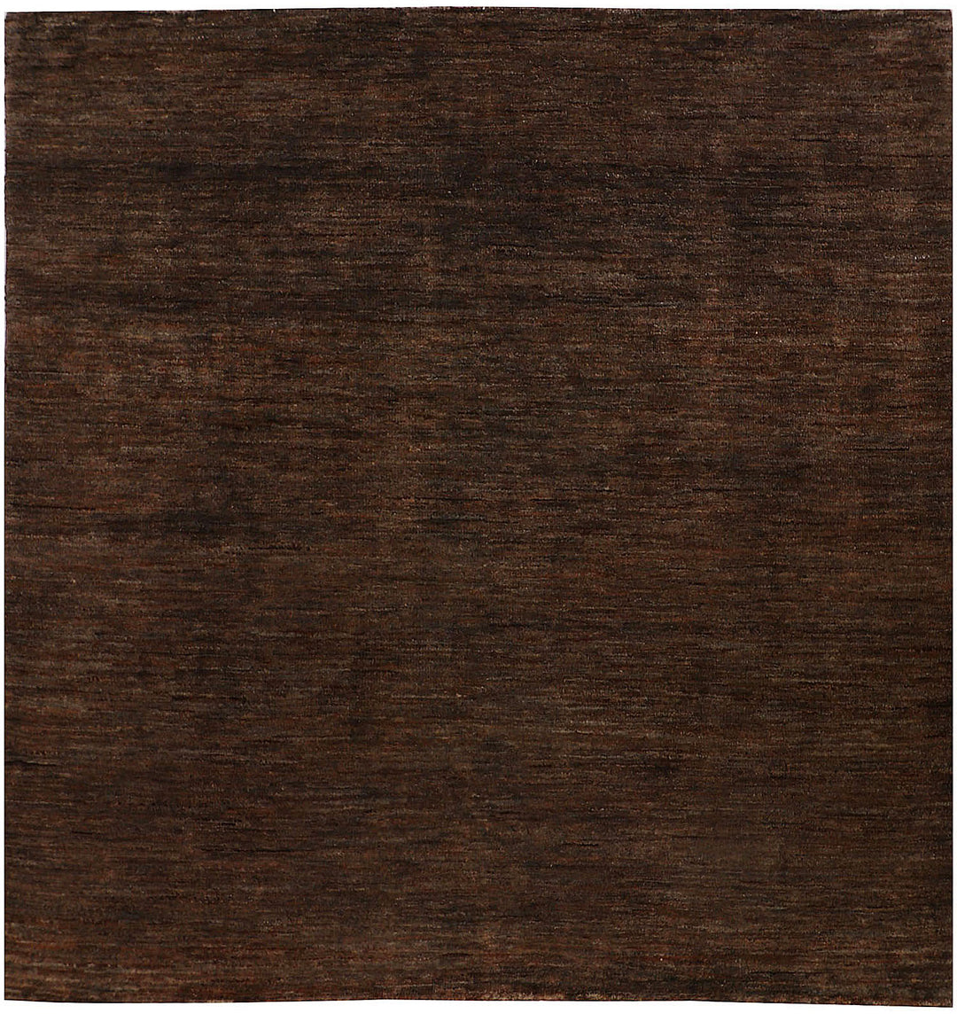 Saddle Brown Gabbeh 5' 2 x 5' 2 - No. 56543 - ALRUG Rug Store