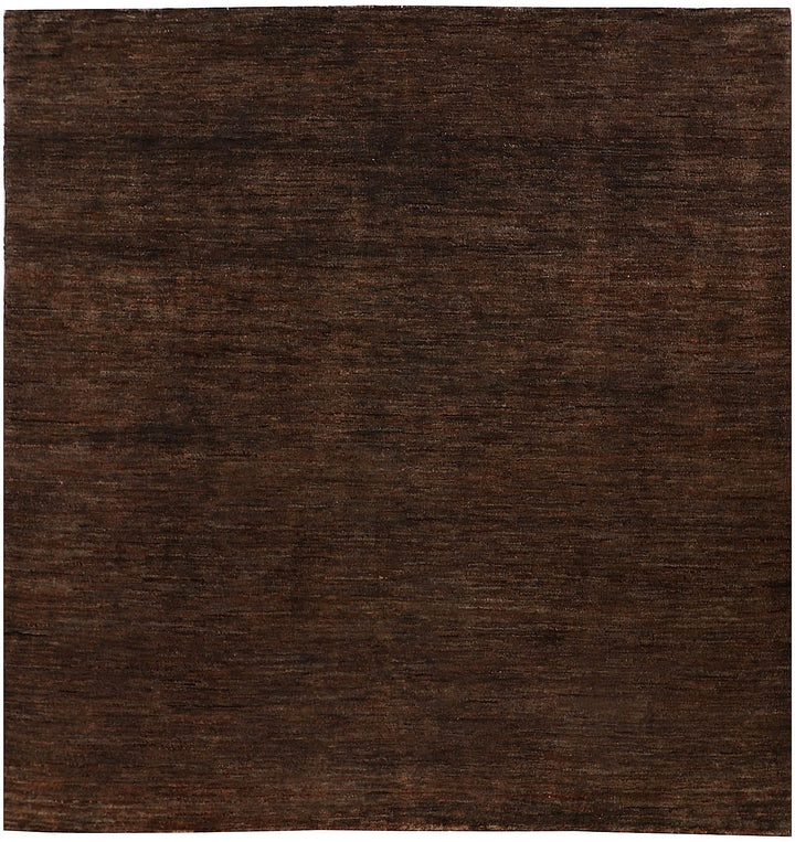 Saddle Brown Gabbeh 5'  2" x 5'  2" - No. QA94953
