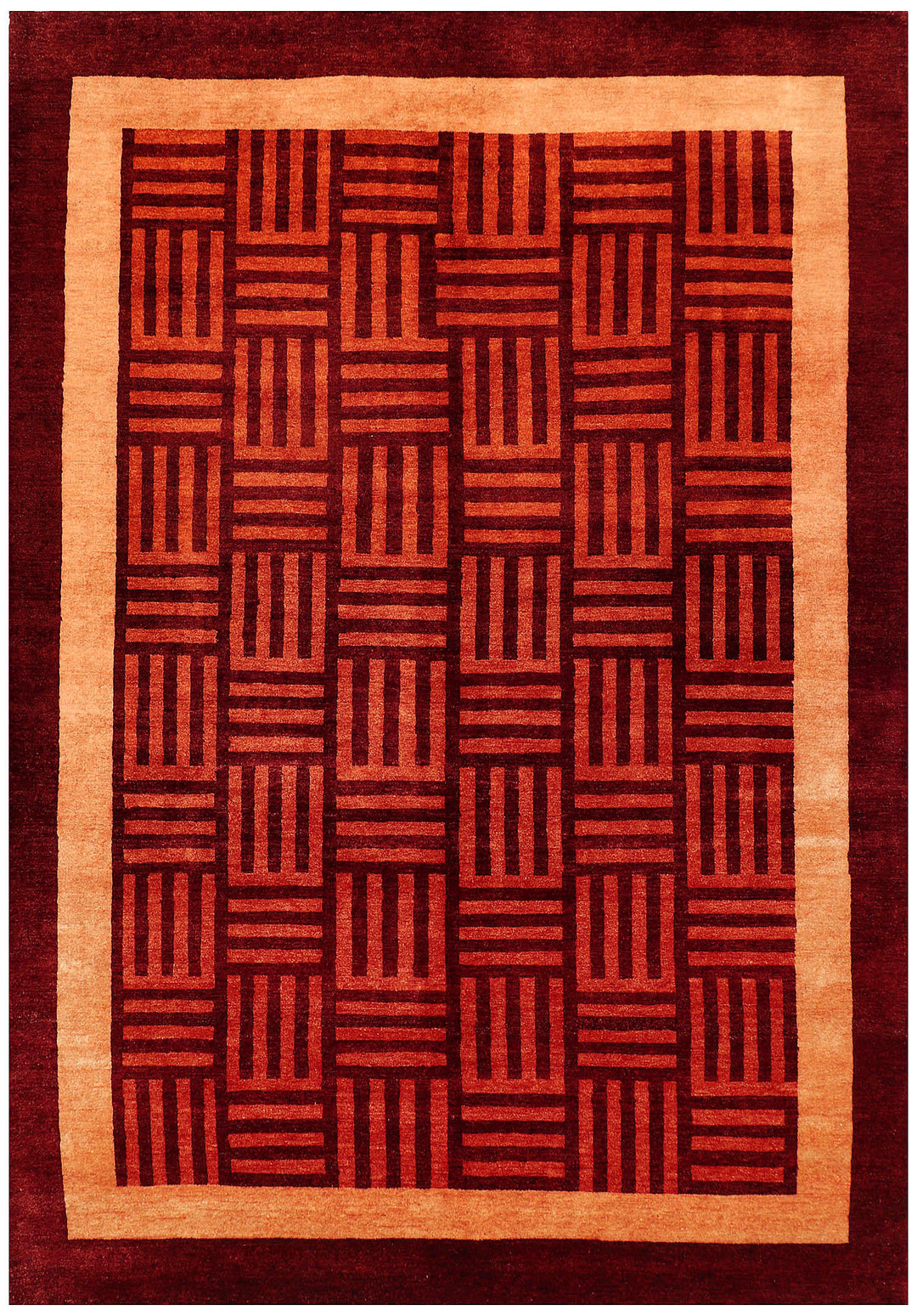 Multi Colored Gabbeh 6' 8 x 9' 5 - No. 56552 - ALRUG Rug Store