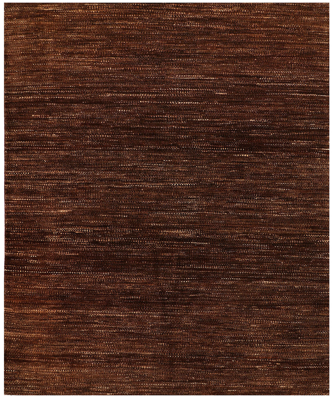 Saddle Brown Gabbeh 6' x 7' 2 - No. 56575 - ALRUG Rug Store