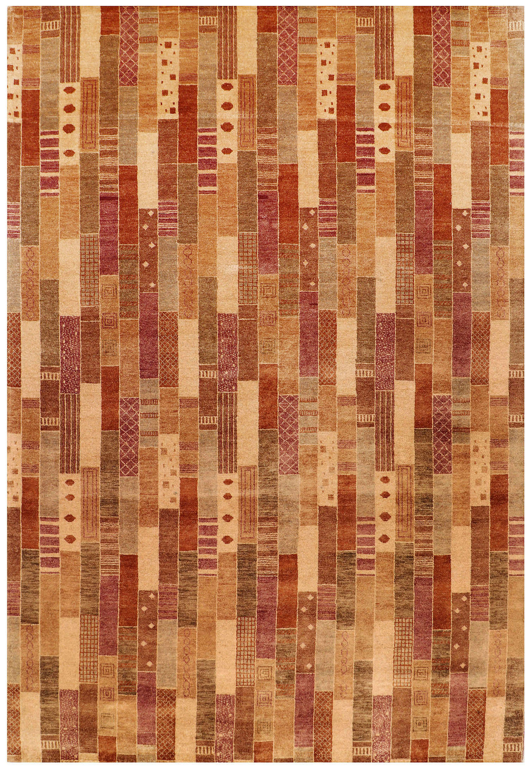Multi Colored Gabbeh 6' 7 x 9' 8 - No. 56578 - ALRUG Rug Store