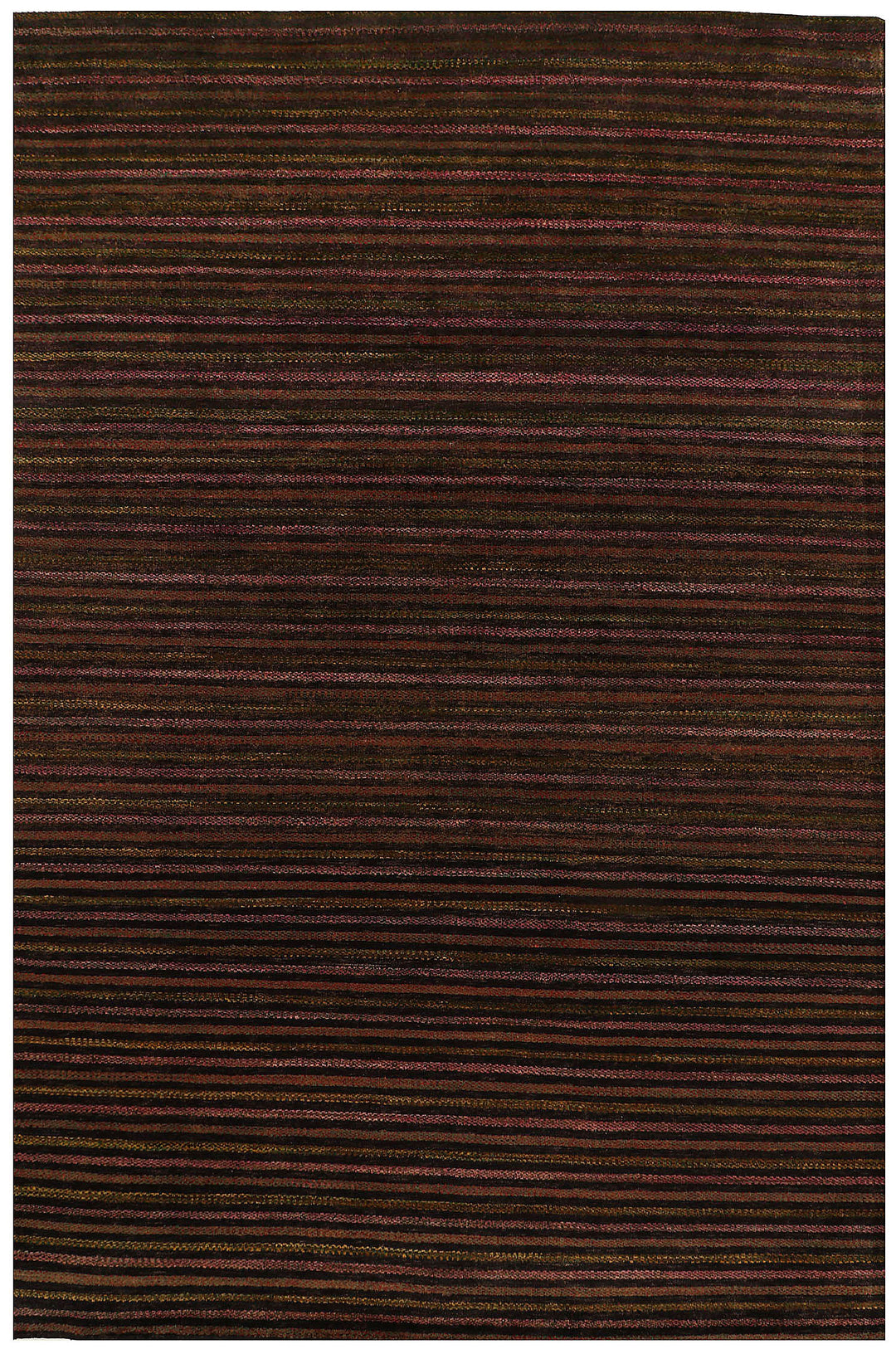 Saddle Brown Gabbeh 6' 6 x 9' 9 - No. 56584 - ALRUG Rug Store