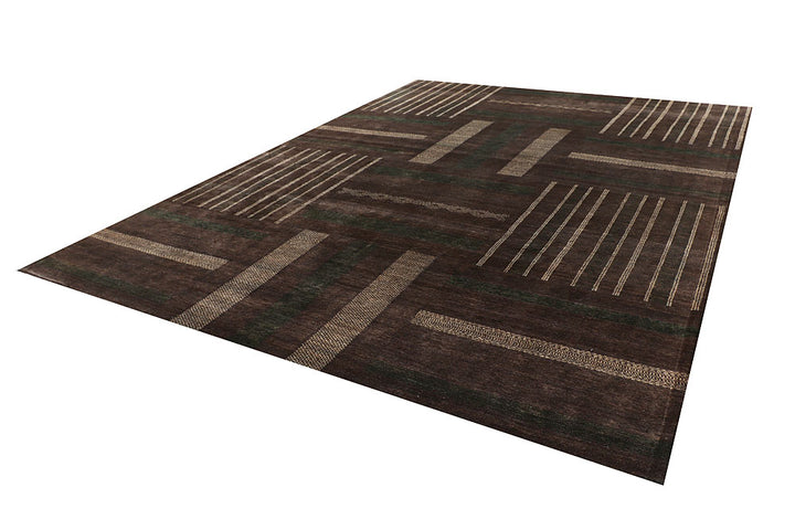 Saddle Brown Gabbeh 10' 1 x 13' 11 - No. 56589 - ALRUG Rug Store