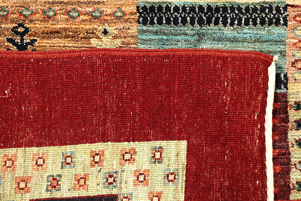 Multi Colored Gabbeh 7' 10 x 9' 9 - No. 56594 - ALRUG Rug Store