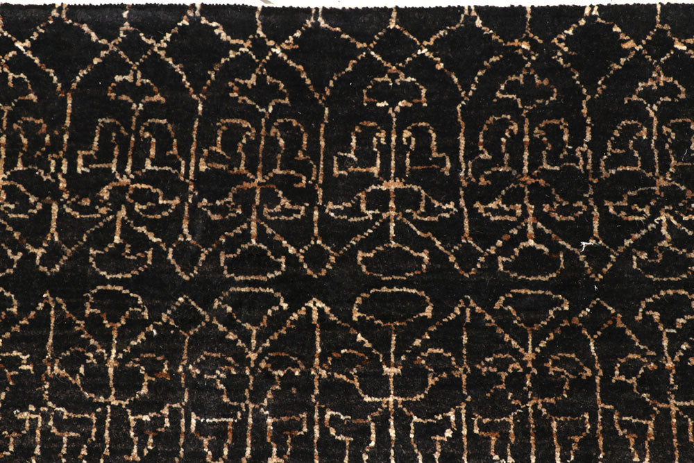 Black Gabbeh 7' 10 x 10' 2 - No. 56595 - ALRUG Rug Store