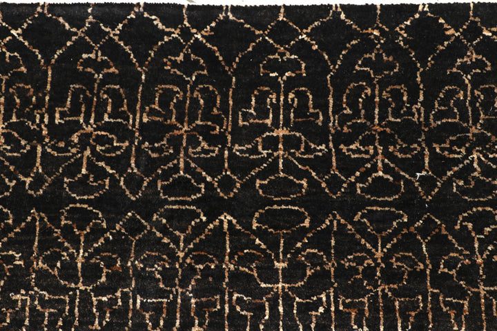 Black Gabbeh 7' 10 x 10' 2 - No. 56595 - ALRUG Rug Store