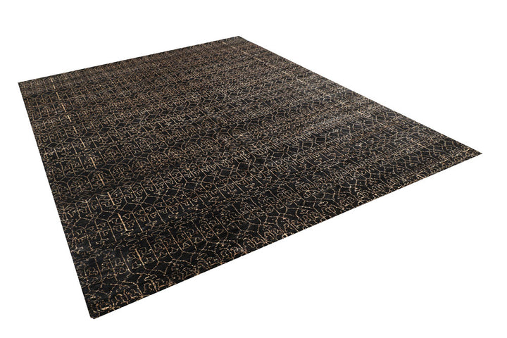 Black Gabbeh 7' 10 x 10' 2 - No. 56595 - ALRUG Rug Store