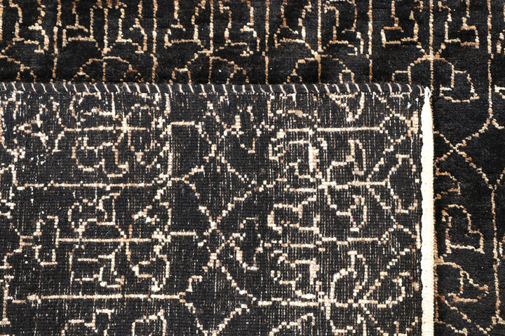 Black Gabbeh 7' 10 x 10' 2 - No. 56595 - ALRUG Rug Store