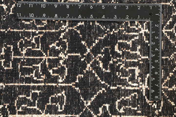 Black Gabbeh 7' 10 x 10' 2 - No. 56595 - ALRUG Rug Store