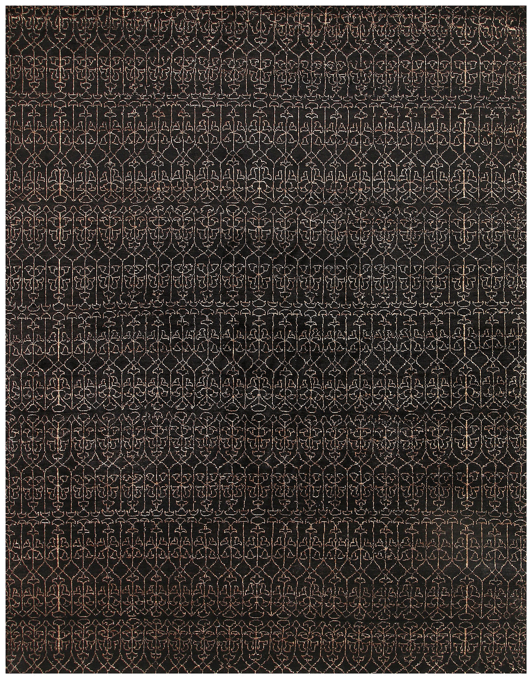 Black Gabbeh 7' 10 x 10' 2 - No. 56595 - ALRUG Rug Store