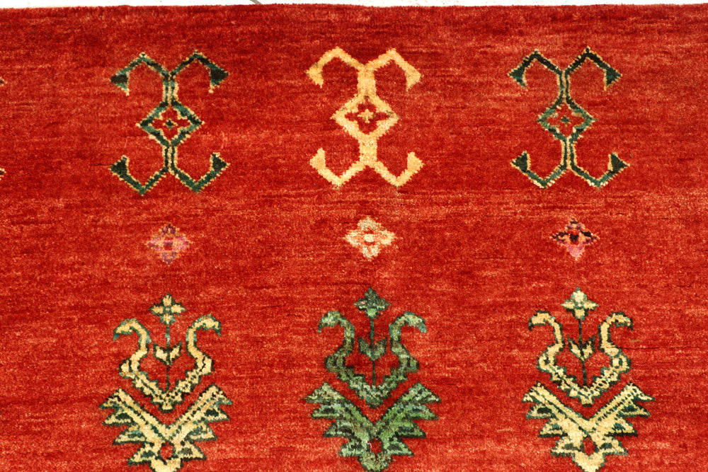 Orange Red Gabbeh 8' 2 x 11' 3 - No. 56596 - ALRUG Rug Store