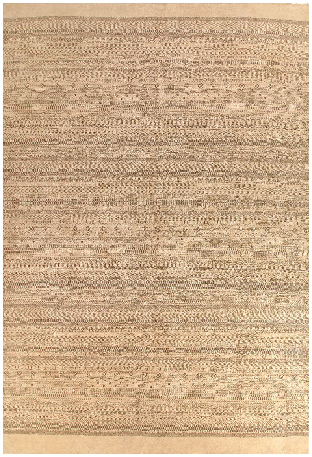 Tan Gabbeh 9' 10 x 14' 4 - No. 56599 - ALRUG Rug Store