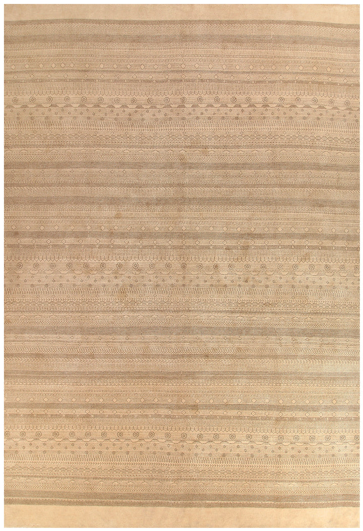 Tan Gabbeh 9' 10 x 14' 4 - No. 56599 - ALRUG Rug Store