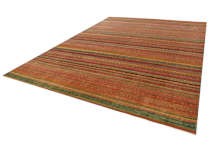 Multi Colored Gabbeh 10' 2 x 13' 5 - No. 56600 - ALRUG Rug Store