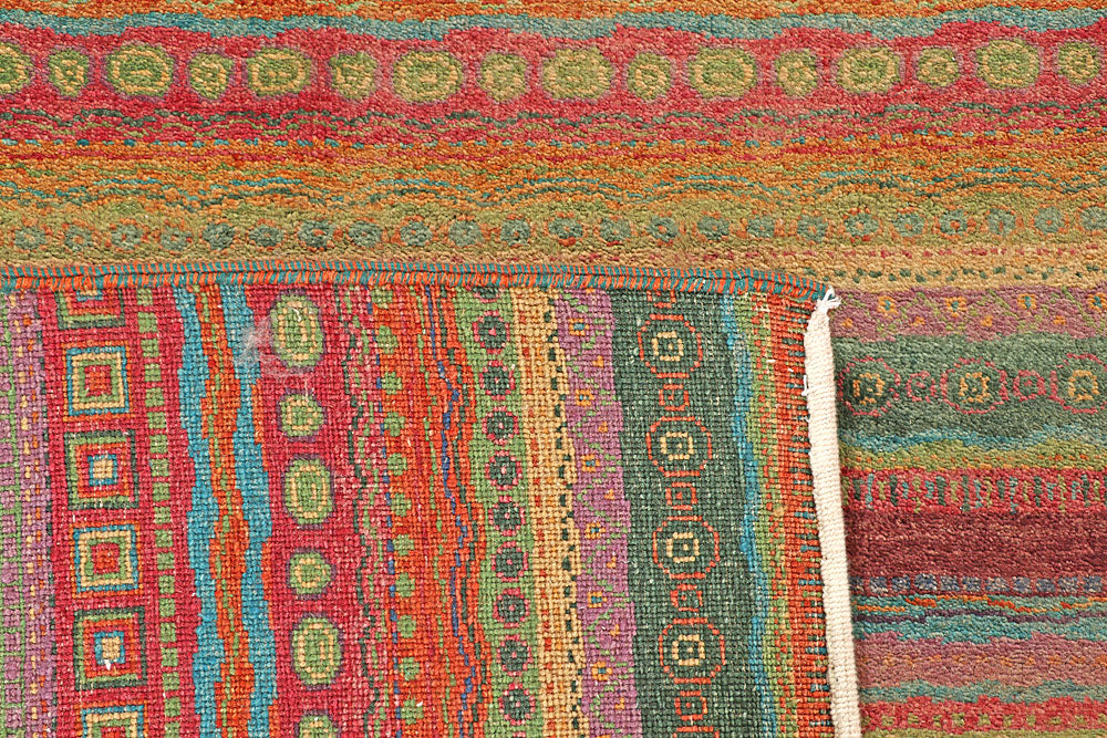 Multi Colored Gabbeh 10' 2 x 13' 5 - No. 56600 - ALRUG Rug Store