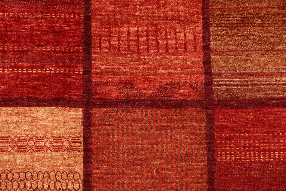 Dark Red Gabbeh 12' 5 x 18' 5 - No. 56603 - ALRUG Rug Store
