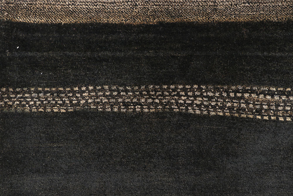Black Gabbeh 10' x 14' 2 - No. 56604 - ALRUG Rug Store