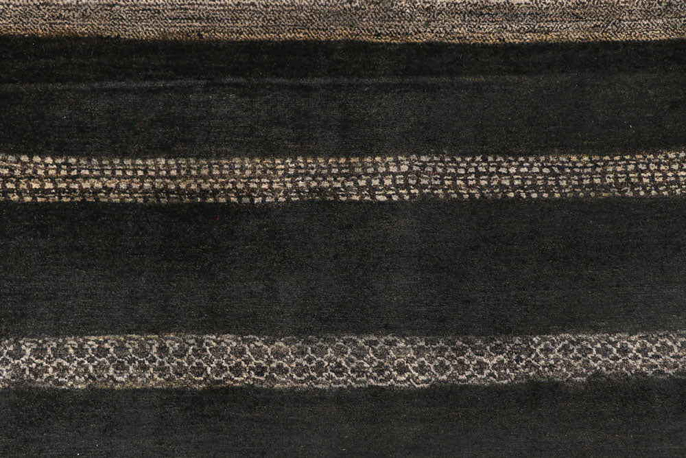 Black Gabbeh 10' x 14' 2 - No. 56604 - ALRUG Rug Store