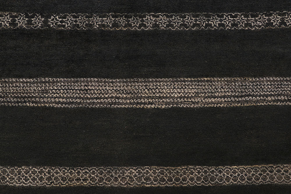 Black Gabbeh 10' x 14' 2 - No. 56604 - ALRUG Rug Store