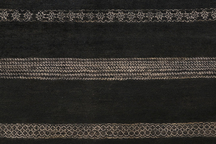 Black Gabbeh 10' x 14' 2 - No. 56604 - ALRUG Rug Store