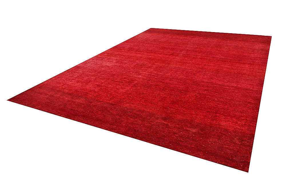 Dark Red Gabbeh 9' 10 x 14' - No. 56605 - ALRUG Rug Store