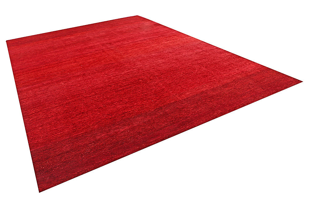 Dark Red Gabbeh 9' 10 x 14' - No. 56605 - ALRUG Rug Store