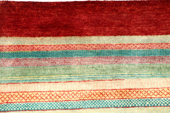 Multi Colored Gabbeh 10' x 14' - No. 56606 - ALRUG Rug Store