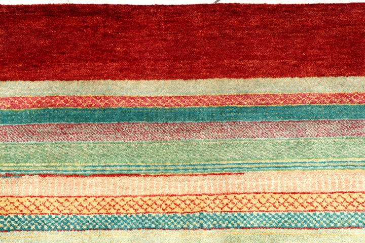 Multi Colored Gabbeh 10' x 14' - No. 56606 - ALRUG Rug Store