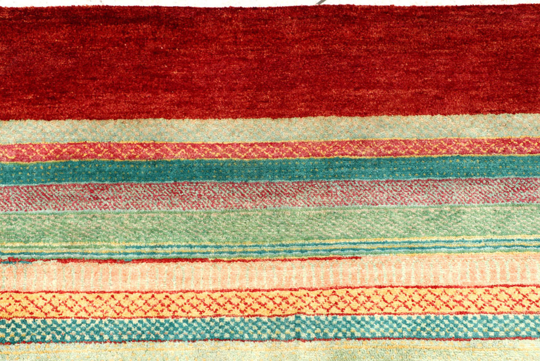 Multi Colored Gabbeh 10'  x" 14' " - No. QA63875