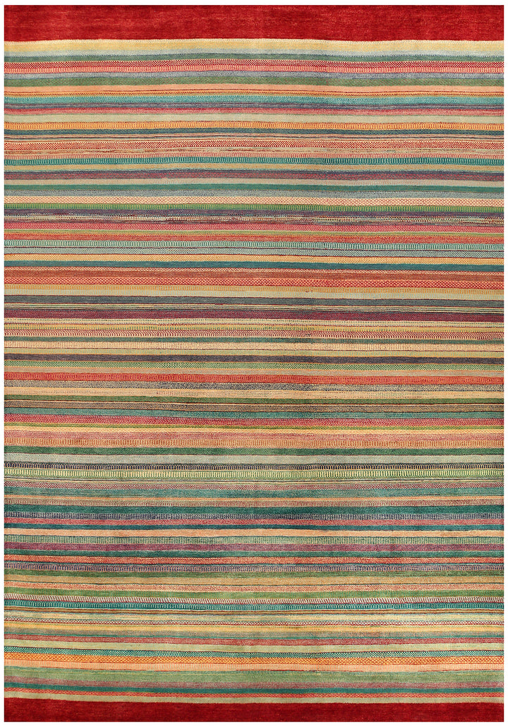 Multi Colored Gabbeh 10'  x" 14' " - No. QA63875