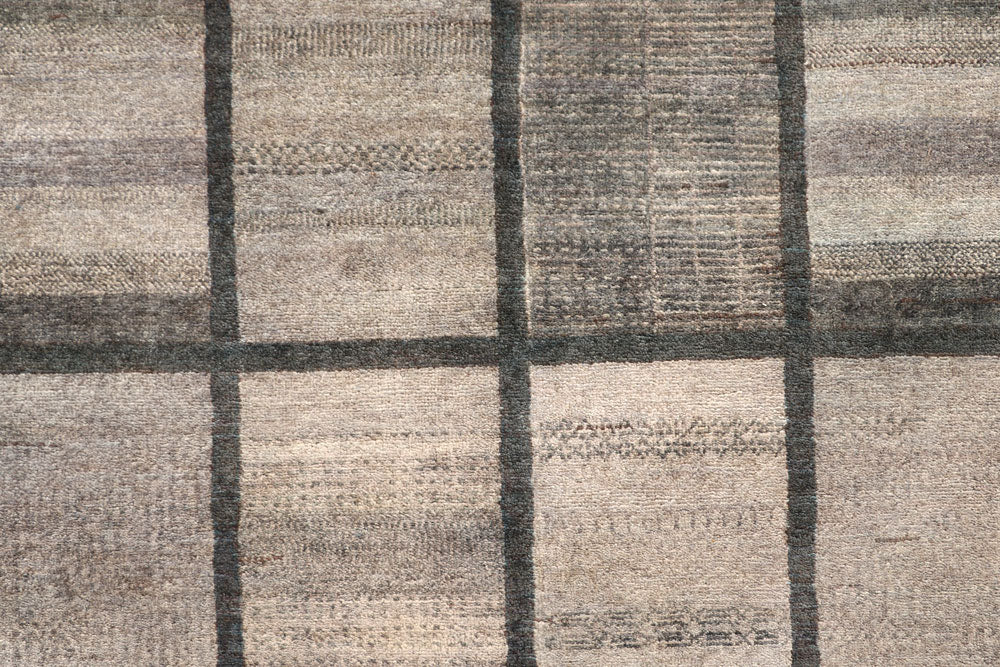 Dim Grey Gabbeh 10' 1 x 12' 9 - No. 56607 - ALRUG Rug Store
